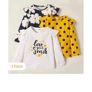 3pk Long sleeve shirts